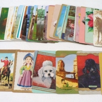 Approx 53 x vintage SWAP CARDS incl Coles, Violas, Chilean Doll, horses, dogs, etc - Sold for $67 - 2009