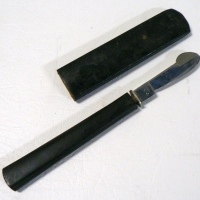 Georgian J Rodgers & Sons, Sheffield ink eraser knife, c1821 - Sold for $73 - 2009