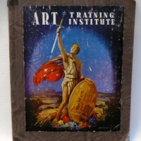 ART TRAINING INSTUTUTE Book - James Northfield image to cover - Heaps of fab adverts - Sold for $61 - 2009