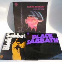 3 x BLACK SABBATH LP Records inc - Paranoid, Master of Reality, and Vol 4 - Sold for $79 - 2009