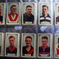 70 x Hoadleys VICTORIAN FOOTBALLERS Cigarette Cards - issued 1930 - Sold for $220 - 2009