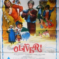 4 x vintage mostly one sheet MUSICAL MOVIE POSTERS inc - Cabaret, Oliver, The sound of music etc - Sold for $122 - 2009