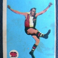 1964 Darrell Baldock VFL Scanlens card - good cond - Sold for $159 - 2009