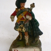 DEWAR'S Scotch Whisky RUBBEROID FIGURAL BAR STATUE - Approx 24cm H - Sold for $61 - 2014
