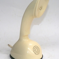 Retro ERICSSON cream LM Upright TELEHPONE - cord cut - Sold for $61 - 2014