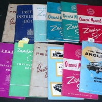 Group Lot Vintage FORD Owners Manual Incl Zephyr Six, Anglia, New Zodiac, etc - Sold for $85 - 2014