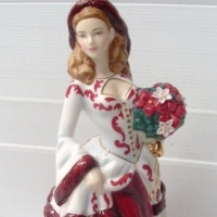 Royal Doulton Figurine - Pretty Ladies Christmas Day 2008 - HN5209, 29cm H - Sold for $61 - 2012