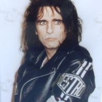 Framed Colour Photo of ALICE COOPER - Signed in Gilt Texta to Image - With Certificate of Authenticity - 245x195cm - Sold for $61 - 2012