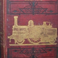 Hard cover volume - LOCOMOTIVE TRAIN DRIVING - by Michael Reynolds, Pub 1878 by Crosby, Lockwood & Co London - Sold for $122 - 2013