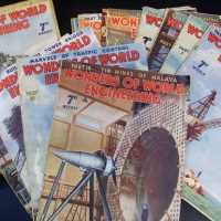 Box of 1930's Magazines Wonders of World Engineering - Sold for $55 - 2013