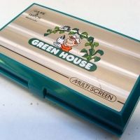 NINTENDO 'GAME & WATCH' Handheld Game - GREEN HOUSE - w Double Screen & Batt Cover - Sold for $92 - 2013