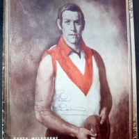 1971 South Melbourne Football Club annual Report - Signed by BOBBY SKILTON & JOHN RANTALL - Sold for $79 - 2013