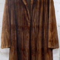 1940's Mink Fur Coat by F. I. Schilling Price Davies of London - full length - Sold for $85 - 2013