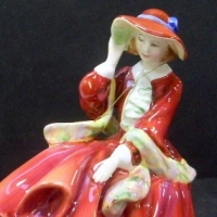 Royal Doulton Figurine  - Top of the Hill - HN 1834 - 19cms H - Sold for $73 - 2013