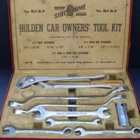 Sidchrome - Holden Car owners tool kit in original case with SidchromeHolden Label No HCK9 made in Australia - Sold for $195 - 2013