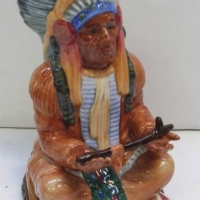 ROYAL DOULTON figurine The Chief'  HN2892 - issued 1979-88 - 178 cms H - Sold for $122 - 2013