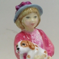 Royal Doulton - Nada Pedley figurine - My First Figurine (HN 3424) Approx 12cm H - Sold for $61 - 2013