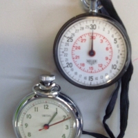 2 x items - Heuer Stop Watch & Smiths pocket watch - Sold for $55 - 2013