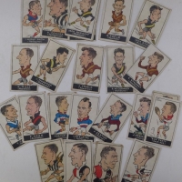Grp lot Standard cigarettes Football series cards circa 1933-34 inc 'Curly' Holden, Colin Deane, H Neil etc - Sold for $110 - 2013