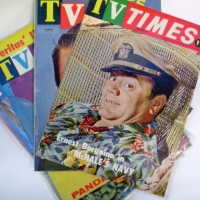 8 x 1960's TV Times magazines incl Ernest Borgnine, Panda, Dick Chamberlain, James Drury etc - Sold for $79 - 2013