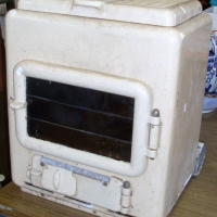 GlowBrite retro stove oven in original condition - Sold for $134 - 2013