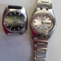 2 x gent's watches incl, SEIKO automatic 21 jewels & a CITIZEN Automatic Para Water 21 jewel - Sold for $55 - 2013
