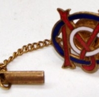 Vintage enamelled MCC membership tie pin - Sold for $67 - 2013