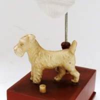 c1950's Japanese battery operated night-light - 'Scottie' dog , ex. condition - Sold for $55 - 2013