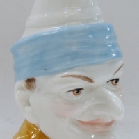 Royal Worcester Porcelain Bust of PUNCH - marked & dated 1976 - approx 10cms - Sold for $67 - 2013