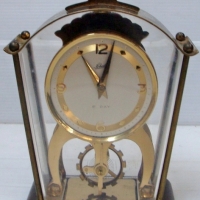 Schatz wind up carriage type clock - 8 day movement, 21 jewels - Sold for $98 - 2014