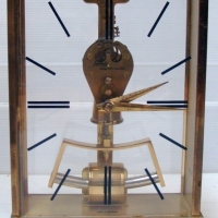 Kundo Electronic clock with magnetic pendulum - Kienger & Obergfell 6 jewel movement - Sold for $116 - 2014