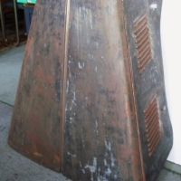 MG T Series Fold Up Car Bonnet - Air Vents to side panels, all Hinges, etc - Sold for $55 - 2014