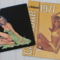 2 x pin up calendars - 1957 with Pictures by Reeve and 1971 Adam magazine - Sold for $183 2014