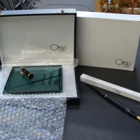 Omas Fountain pen on Stand set boxed in original packaging - Sold for $85 - 2014