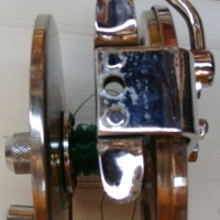 Allcock fishing reel  6 inch stainless steel - Sold for $73 2014