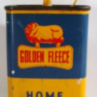 Golden Fleece Home lubricant oil tin -  handy oiler - Sold for $122 2014