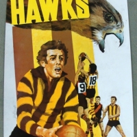 Hawthorn FC Big Ben Pie Poster- facsimile signature - Sold for $55 2014