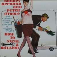 Vintage DAYBILL MOVIE POSTER - 'How To Steal A Million' starring Audrey Hepburn & Peter O'Toole, Pub by Robert Burton, Sydney - Sold for $73
