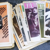 Large group lot 1970/80's JUKE magazines - fantastic covers & articles, good original condition - Sold for $146 2014