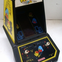 Coleco No 2390 Pacman hand held Tabletop computer game  by Midway - Sold for $98 2014