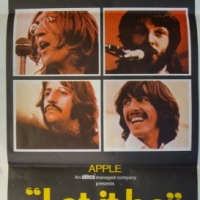 BEATLES Let It Be day bill movie poster - Sold for $85 2014