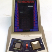 Tabletop Kingman computer game by TOMY - Sold for $12