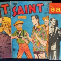 3 x vintage The Saint comics by Frew Publication - Sold for $24 - 2014