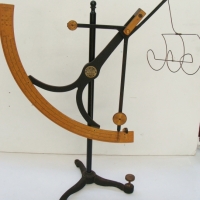 C 1900  Victorian H E Messmer Ltd. Makers London paper scales with original wire paper holder - Sold for $183 - 2014