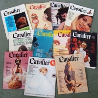 Group lot gents 1963/64 Cavalier magazines - Sold for $30 - 2014