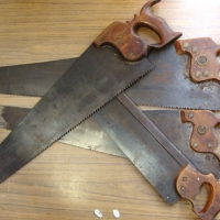 Group lot  saws inc - nib rip saw by Morley London - Sold for $49 - 2014
