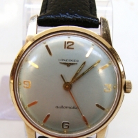GENTS 9CT Gold LONGINES Automatic Wrist Watch - Fab Working Cond - Sold for $573 - 2014
