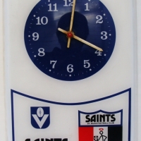 1970's VFL St Kilda football club clock - Sold for $171 - 2014