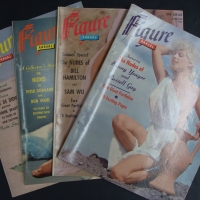 Group lot Figure men's magazine annuals 1962- 1964 - Sold for $24 - 2014