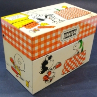 Snoopy recipe tin - Sold for $27 - 2014